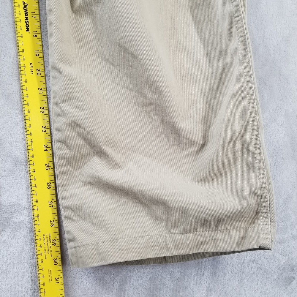 Vintage Polo Jeans Co Cargo Pants Men‎ 39 x 30.5 Beige Military Paratrooper Y2K - Picture 7 of 10